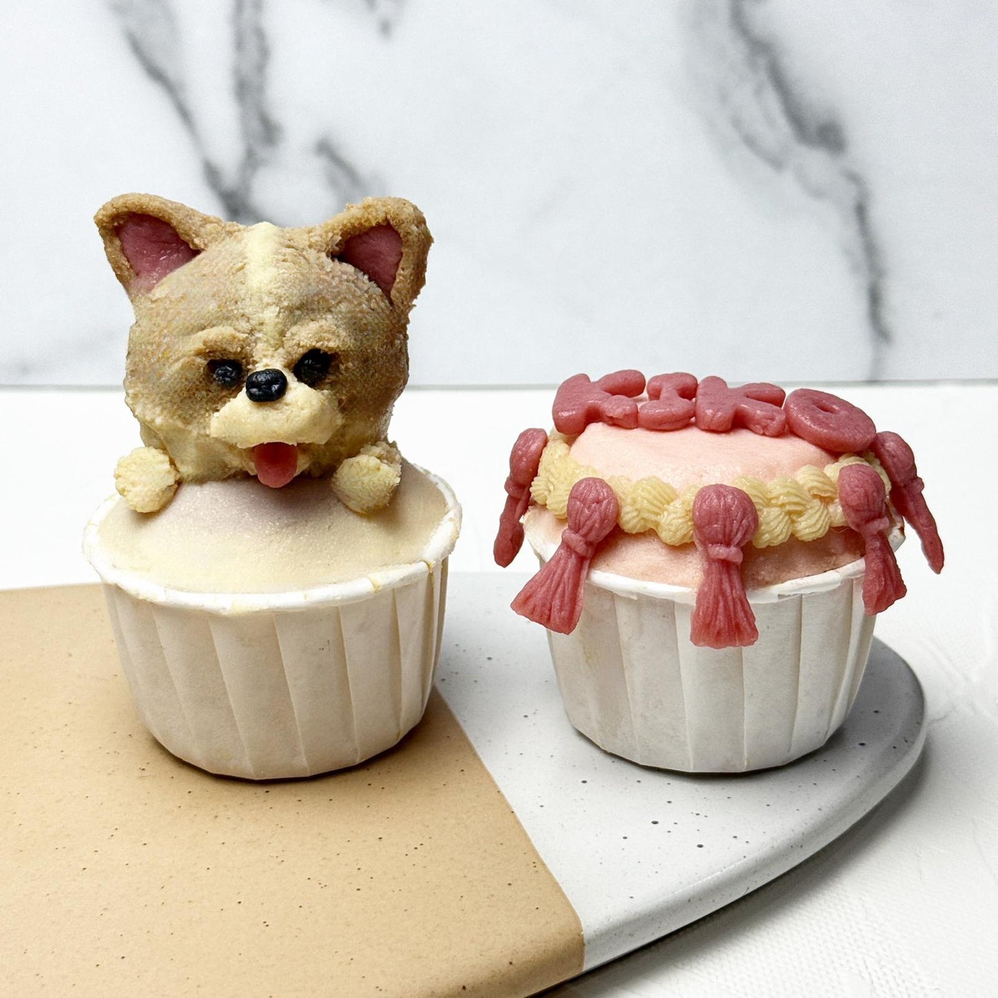 Pupcake Duo (3D + 2D)
